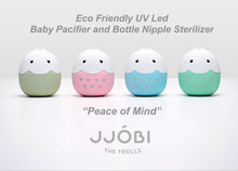 Load image into Gallery viewer, JJOBI Trolls - Eco Friendly Premium UV LED Pacifier Sterilizer - JJOBI_USA
